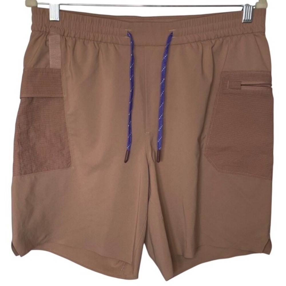 Lululemon Cargo Shorts Men Size M Clay Utility Hiking Techwear